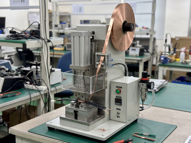 Copper Splice Crimping Machine