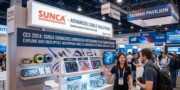 SUNCA Announces Return to CES 2024 to Showcase Next-Generation Interconnect Solutions