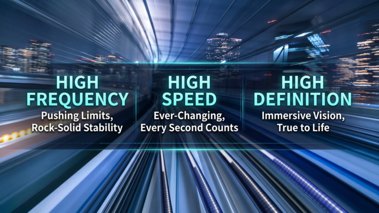 Master Ultimate Performance, Connect to the Vision of the Future: The Perfect Connectivity Solution for High Frequency, High Speed, and High Definition