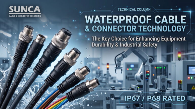 Waterproof Cable & Connector Technology: The Key Choice for Enhancing Equipment Durability & Industrial Safety