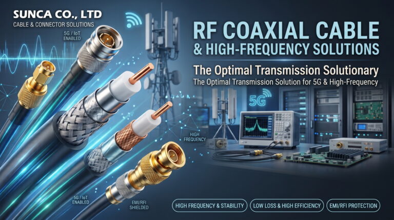A Comprehensive Guide to RF Coaxial Cables: The Optimal Transmission Solution for 5G and High-Frequency Communications