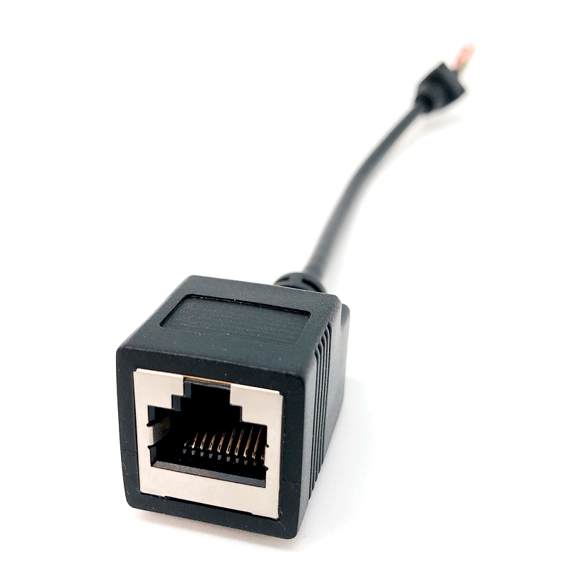 RJ50 10P10C Jack to MX1.25 10Pin HSG + Ø2.2