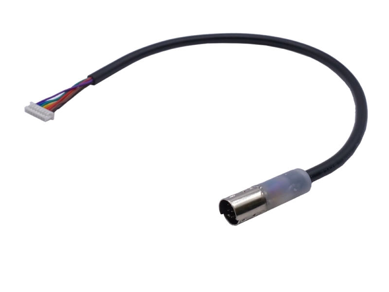 Mini DIN 8 Pin M to MX1.25 8 Pin