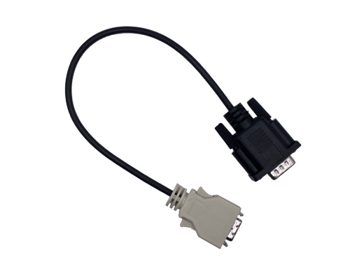 SCSI-MCR 14 Pin Plug to DB 9 Pin M Cable