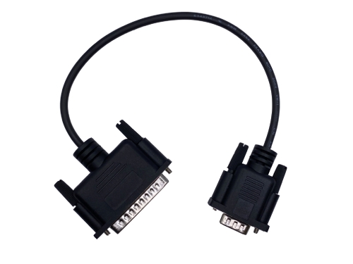 VGA DB 9 Pin M to DB 25 Pin M Cable