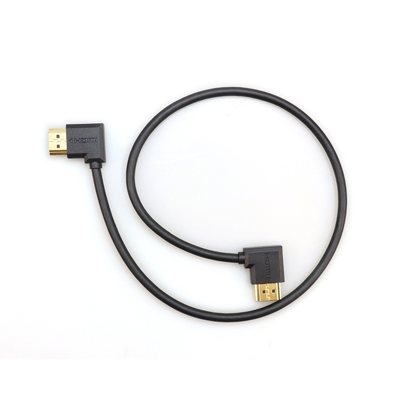HDMI 90-Degree Male to Male Cable