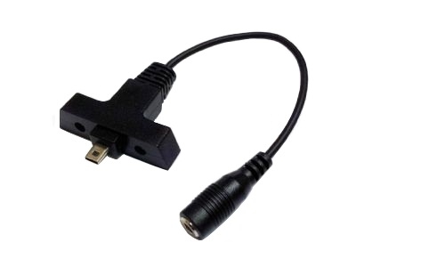 DC Power Cord – Mini USB Type A to DC5521 Jack