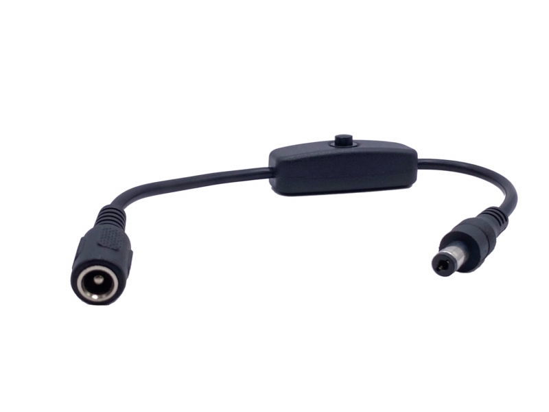 DC Power Cord – DC5521 Cable with Switch