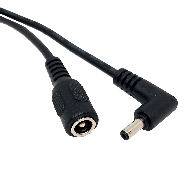 DC Power Cord – DC5521 Jack to DC35135 90-Degree Plug