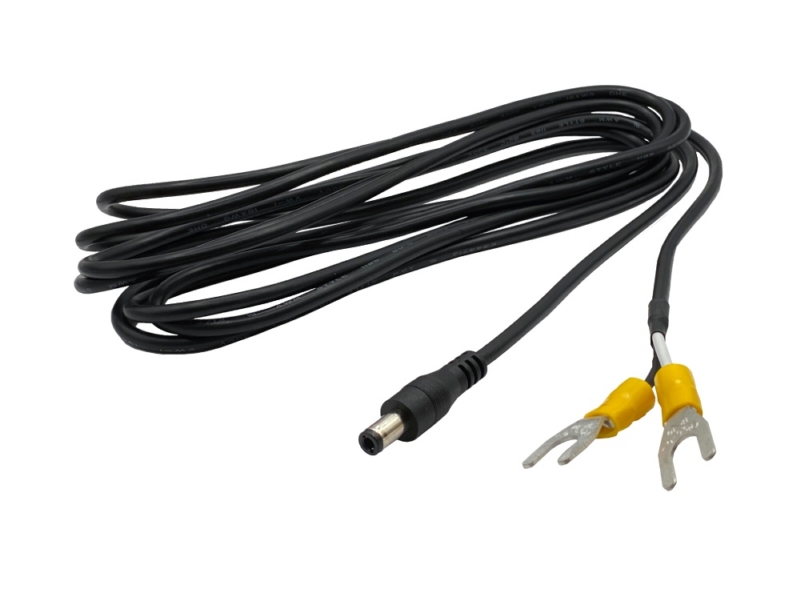 DC Power Cord – DC5525 Plug to 2 x Crimp Terminal