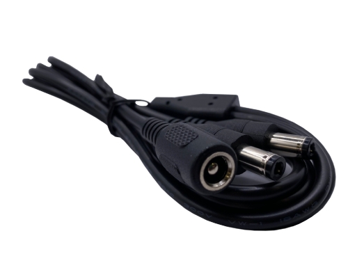 DC Power Cord – DC5525 Jack to 2 x DC5525 Plug