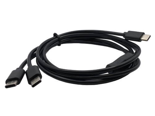 USB Type C 2 in 1 Cable