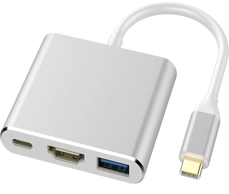 USB Hub – USB Type C to HDMI + USB 3.0 + USB PowerDelivery