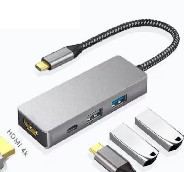 USB Hub – USB Type C to HDMI + USB 3.0 + USB 2.0 + USB PowerDelivery