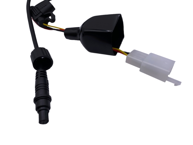 Waterproof Cable – M8 6 Pin F to 3 Pin HSG